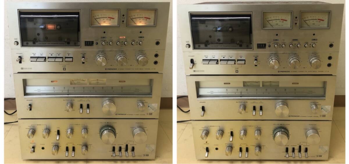 LA039319(052)-326/OY3000【名古屋】PIONEER パイオニア コンポ CT-9 / TX-8800 / SA-8800