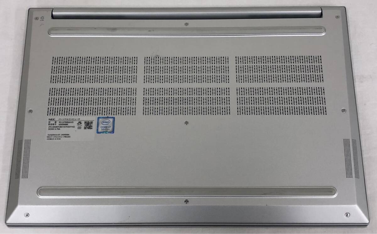 LA039189(052)-319/YM20000【名古屋】NEC パーソナルコンピュータ PC-LV750RAS-E3 LAVIE LV750/R ノートパソコンの画像7