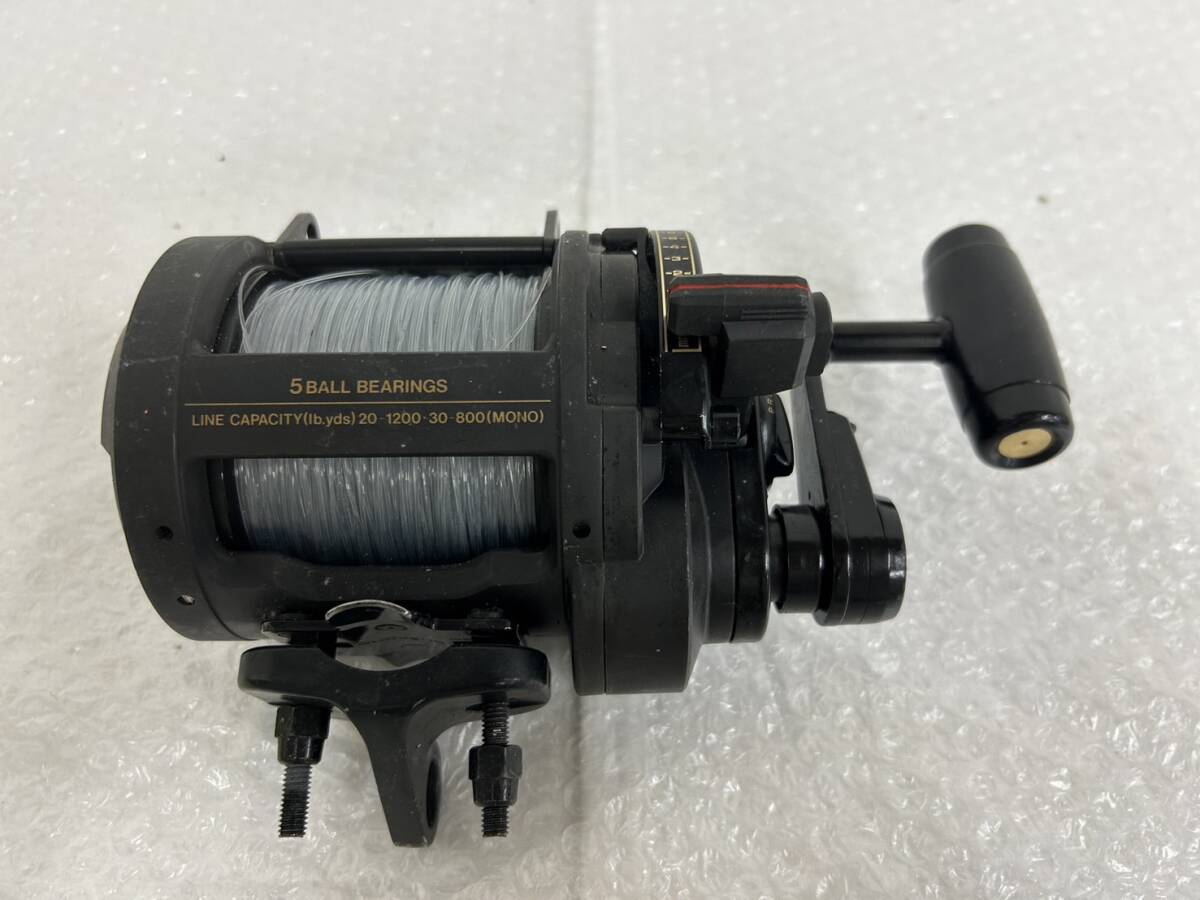 JA021589(043)-615/SY10000【名古屋】SHIMANO シマノ TRITON Beast Master 20/30 TWO SPEED トライトン ビーストマスター リール _画像5