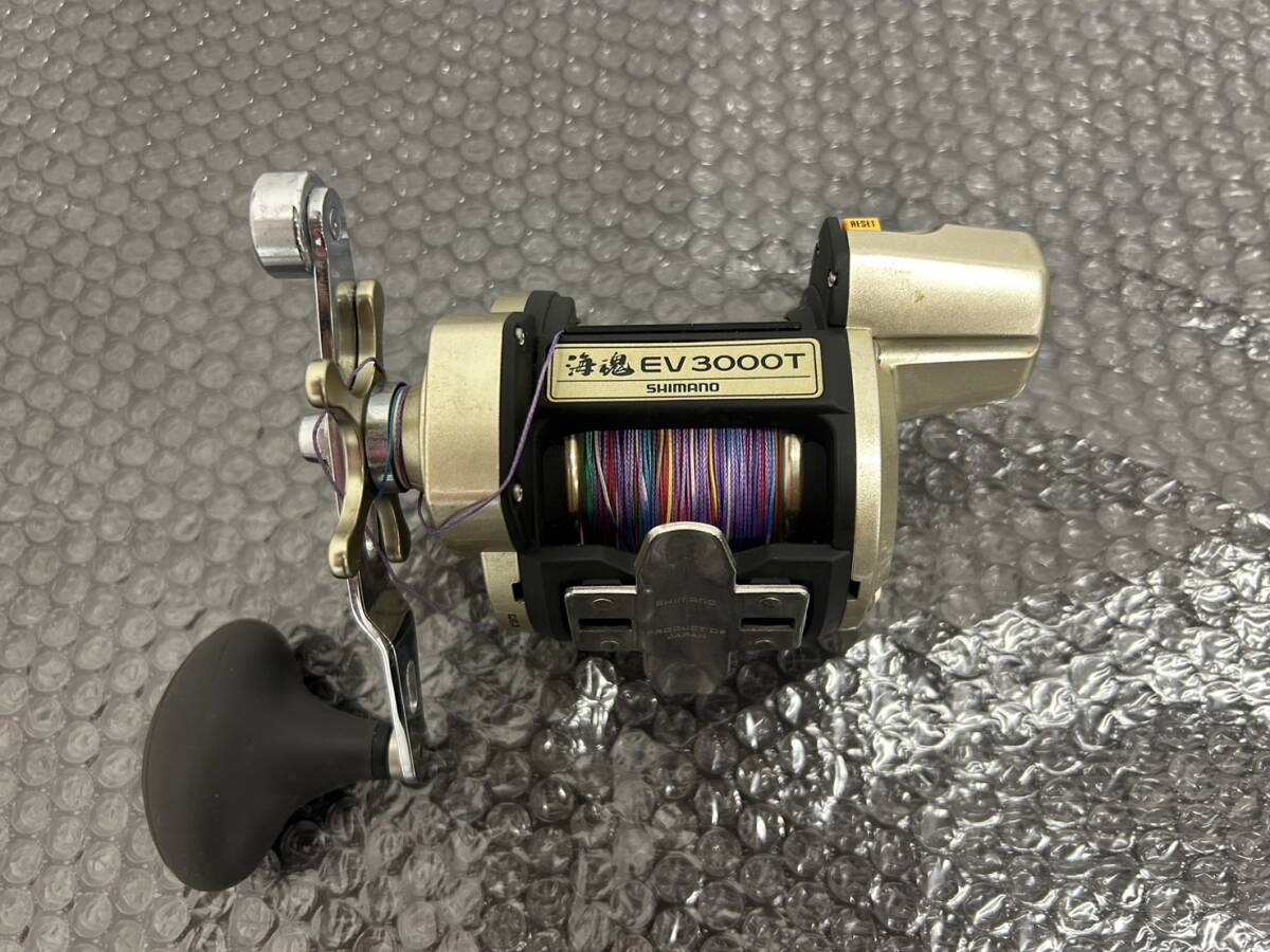 JA021719(052)-611/IS3000【名古屋】Daiwa EMBLEM-Z 3000LBA ダイワ / SHIMANO 海魂 EV3000T / CHINUMATIC 1000 / TITANOS 船 GT2000 の画像2