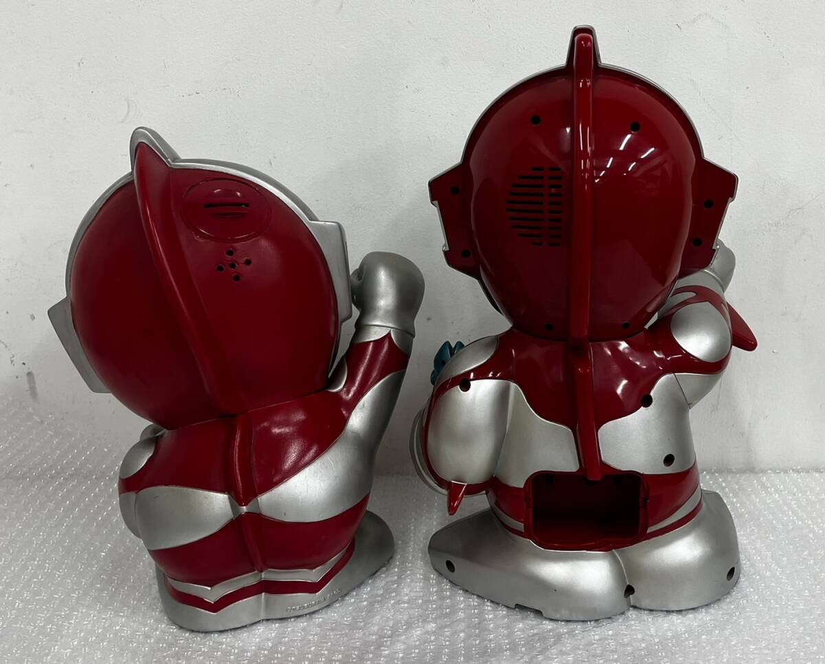 WA037181(052)-503/TN0【名古屋】ウルトラマン 2点まとめ 貯金箱 / 目覚まし時計 ウルトラマンパワード 円谷プロダクション _画像2