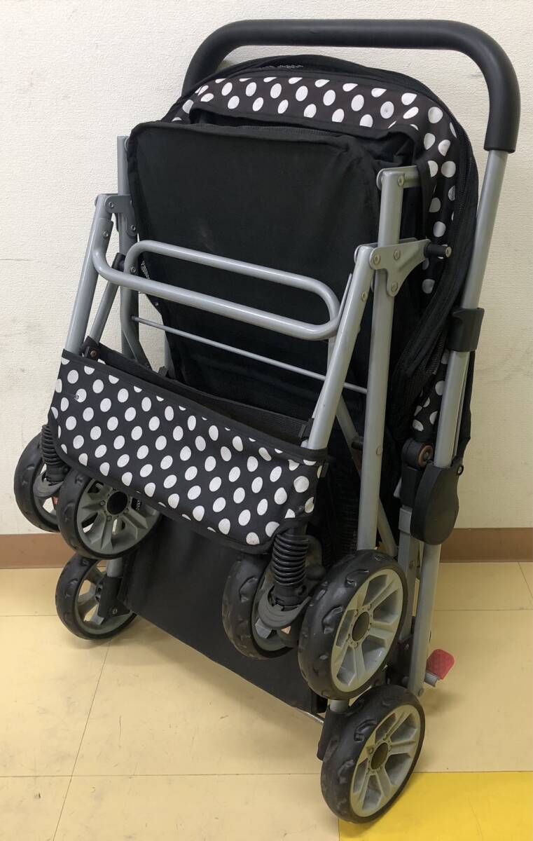 LA015638(044)-301/TY3000【名古屋から家財便また引取り】Reversidle Pet Stroller Item No.DC602-BB ペットカートの画像8