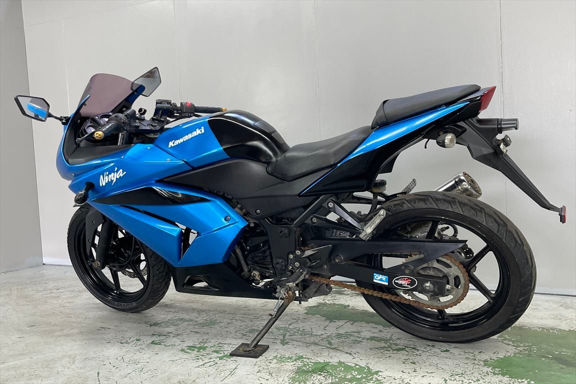 ニンジャ250R 売り切り！１円スタート！EX250K！Ninja！2010年！ノーマル！全国配送！福岡佐賀 検）ZZ-R250 GPX250R CBR250 ゼルビスの画像7