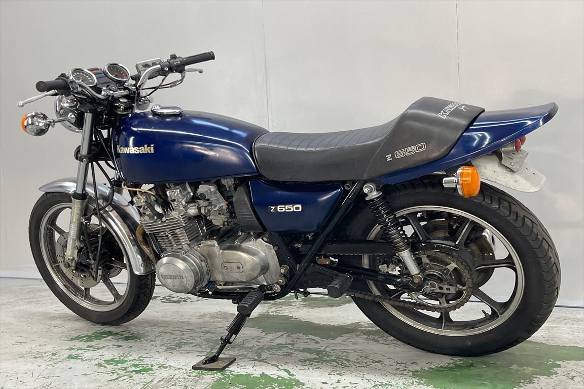 Z650 ザッパー 売り切り！１円スタート！KZ650C！輸入新規！ノーマル！トリプルディスク！キャストホイール！全国配送！福岡佐賀の画像7