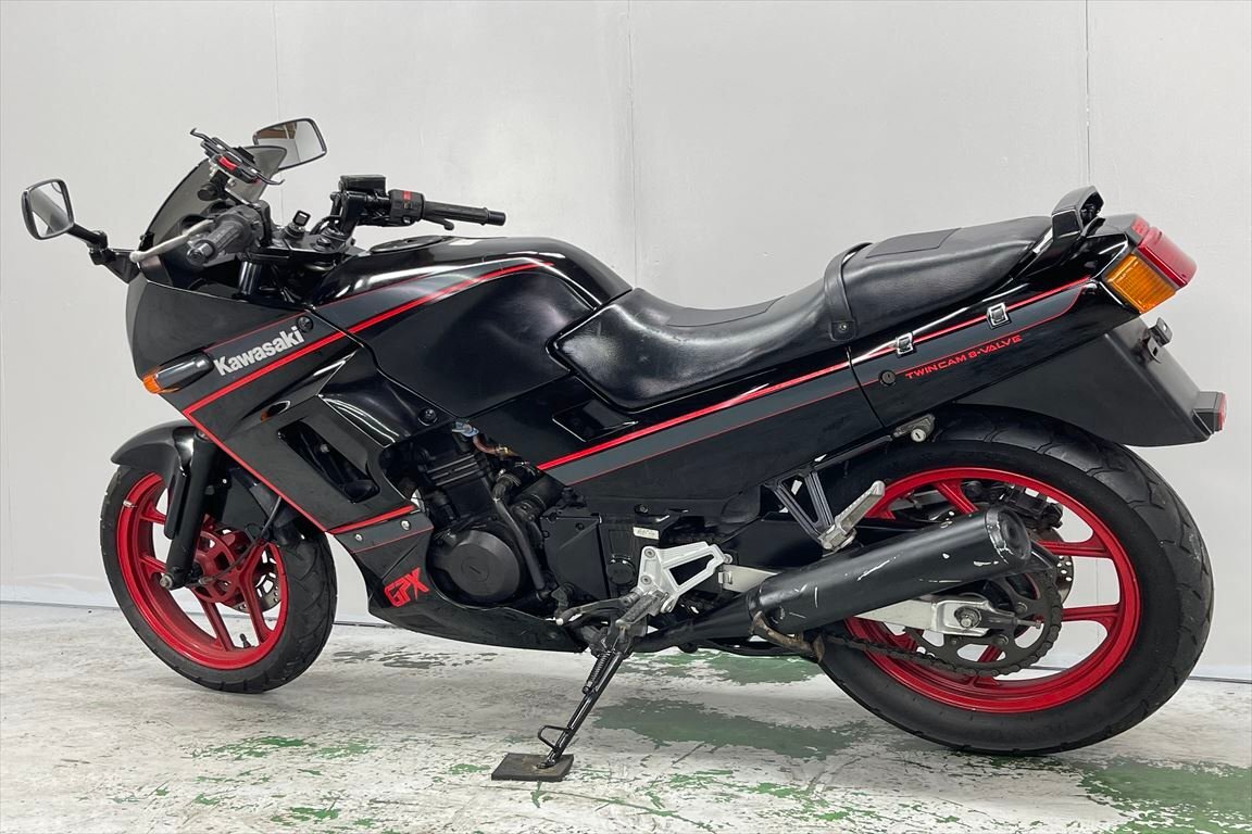 GPX250R 売り切り！１円スタート！EX250E！1986年！ノーマル！低走行！書類付き！全国配送！福岡佐賀 検）ニンジャ250R ZZ-R250の画像7