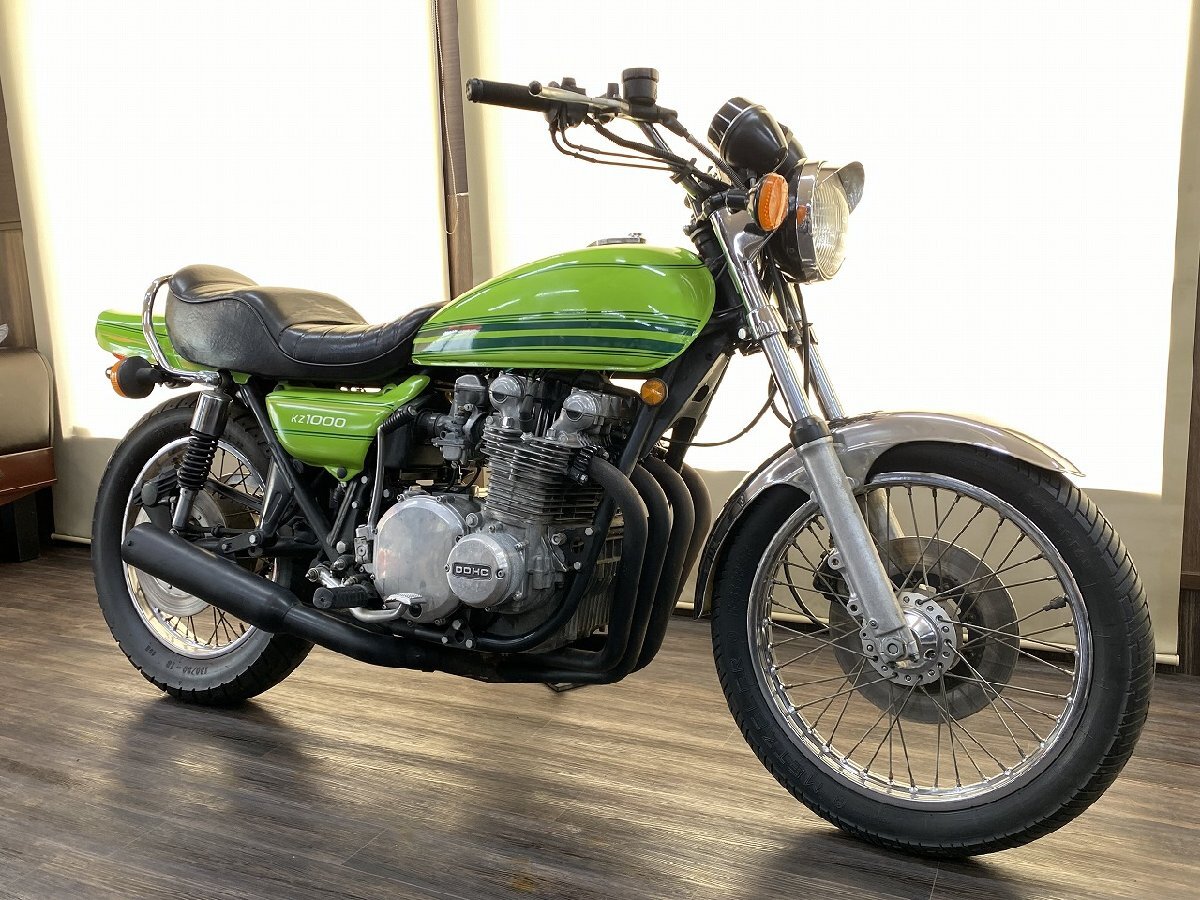 KZ1000 売り切り！１円スタート！エンジン好調！輸入新規！現地タイトル有！北米仕様！KZT00A！キャブ車！丸Z！ローン可!全国配送!福岡佐賀の画像1