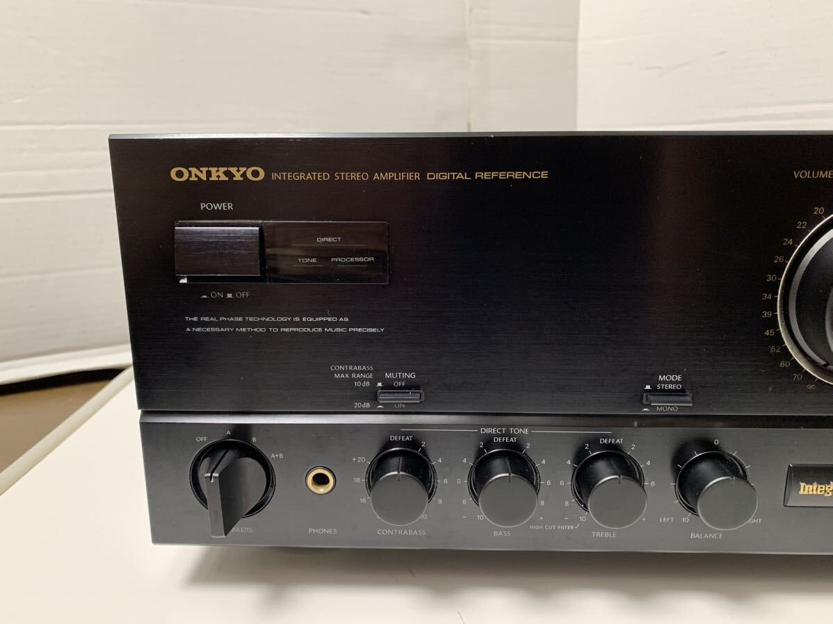 (整備品)ONKYO プリメインアンプIntegra A-817EX _画像2