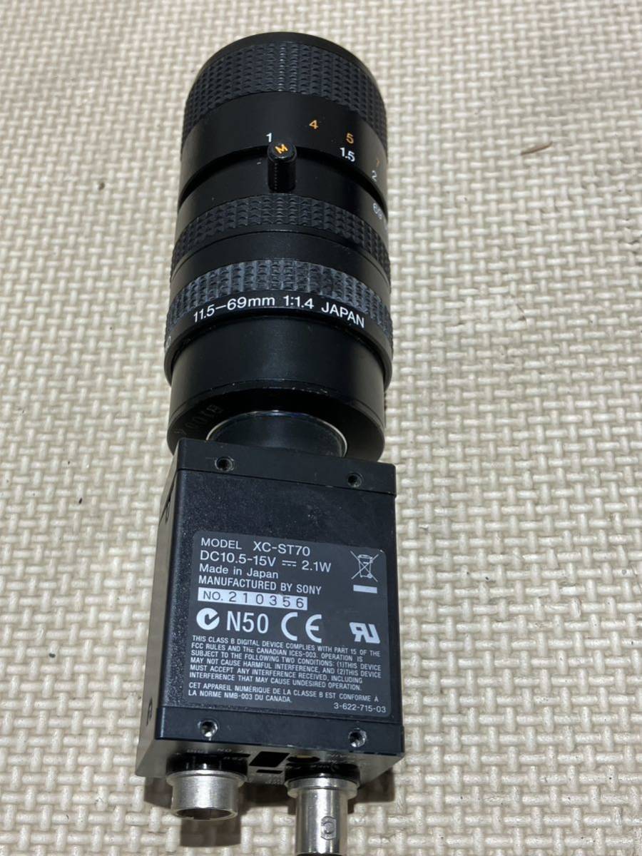 CANON TV ZOOM LENS J611 11.5-69mm 1:1.4 SONY XC-ST70 B111の画像1