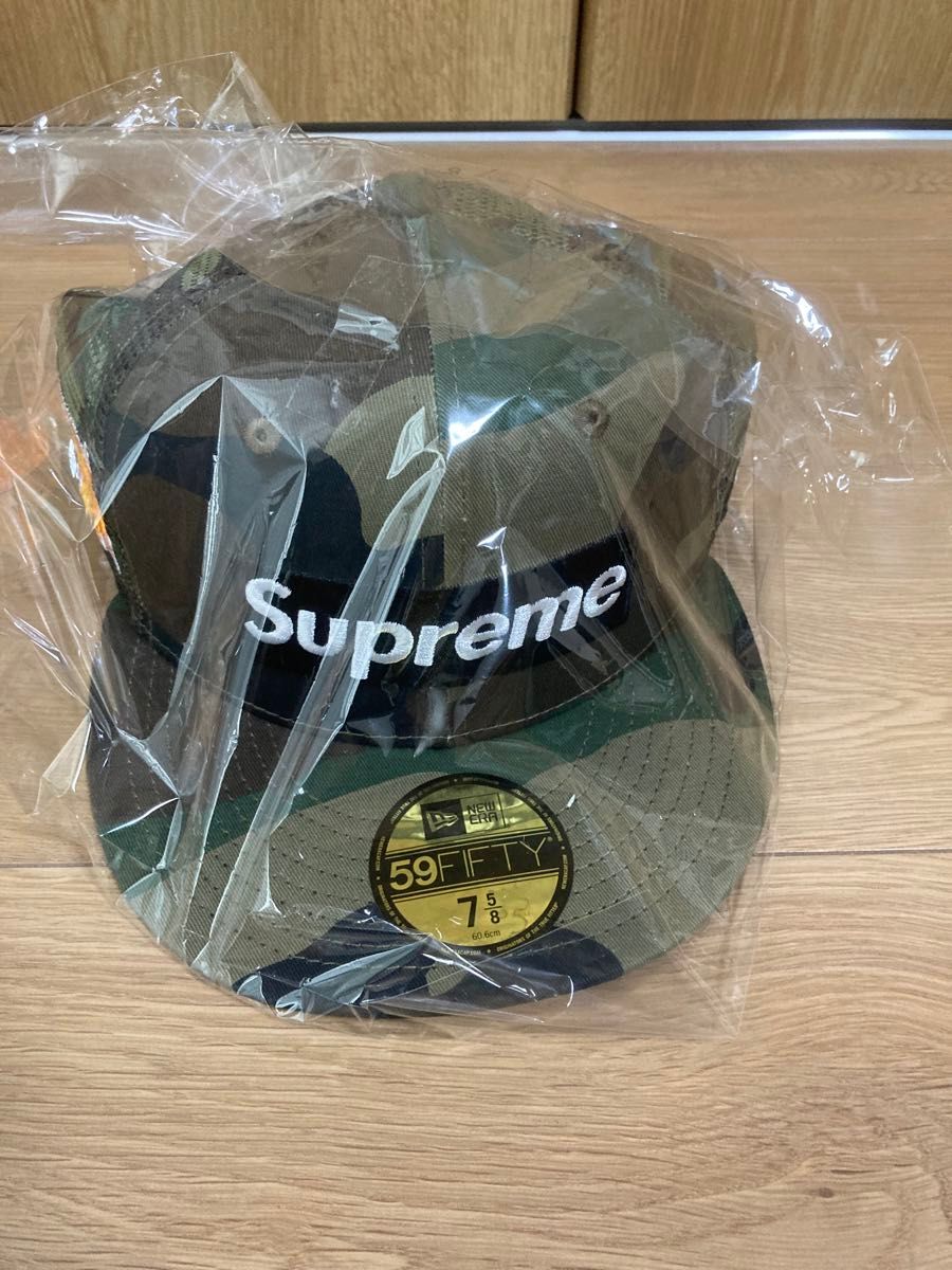 Supreme Box Logo Mesh Back New Era Camo