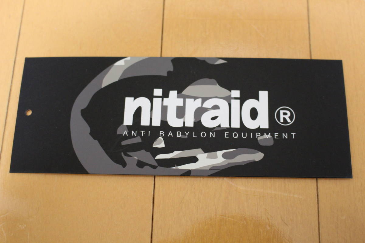 ☆送料込 希少! NITRAID BARREL BAG G バレルバッグ nitraid circuit GLOW IN THE DARK ナイトレイド ボストンバッグ