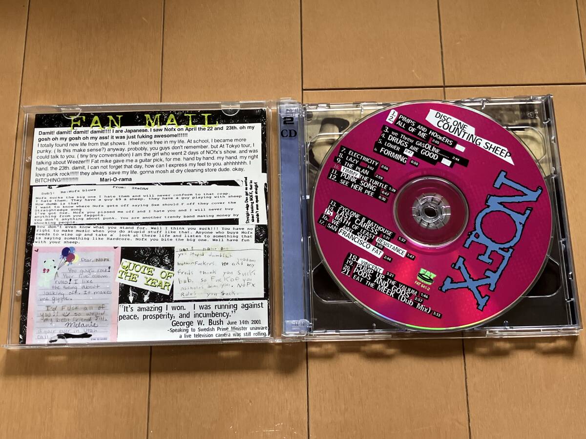 NOFX 45 or 46 Songs That Weren't Good Enough to Go on Our Other Records Hi-STANDARD KEN YOKOYAMA FAT WRECK CHORDS RANCID OFFSPRING_画像2
