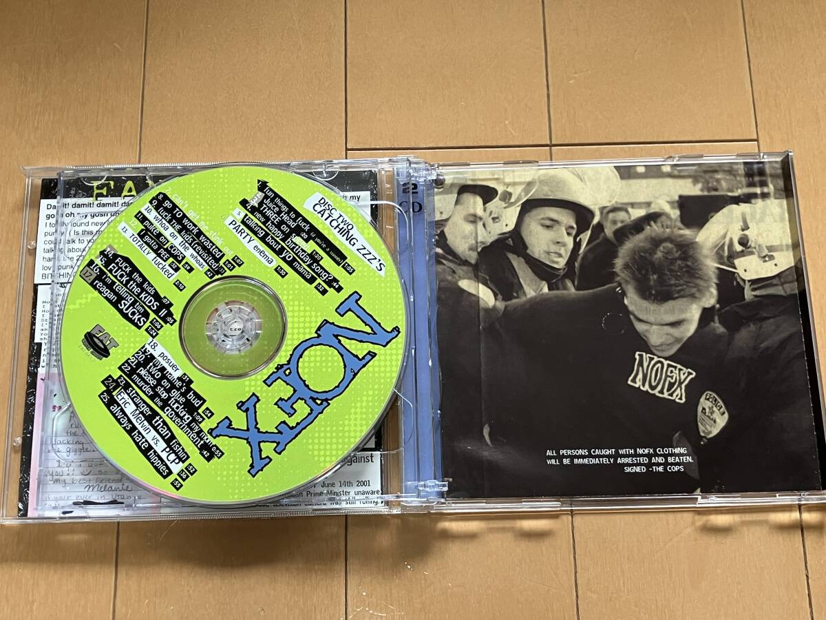 NOFX 45 or 46 Songs That Weren't Good Enough to Go on Our Other Records Hi-STANDARD KEN YOKOYAMA FAT WRECK CHORDS RANCID OFFSPRING_画像3