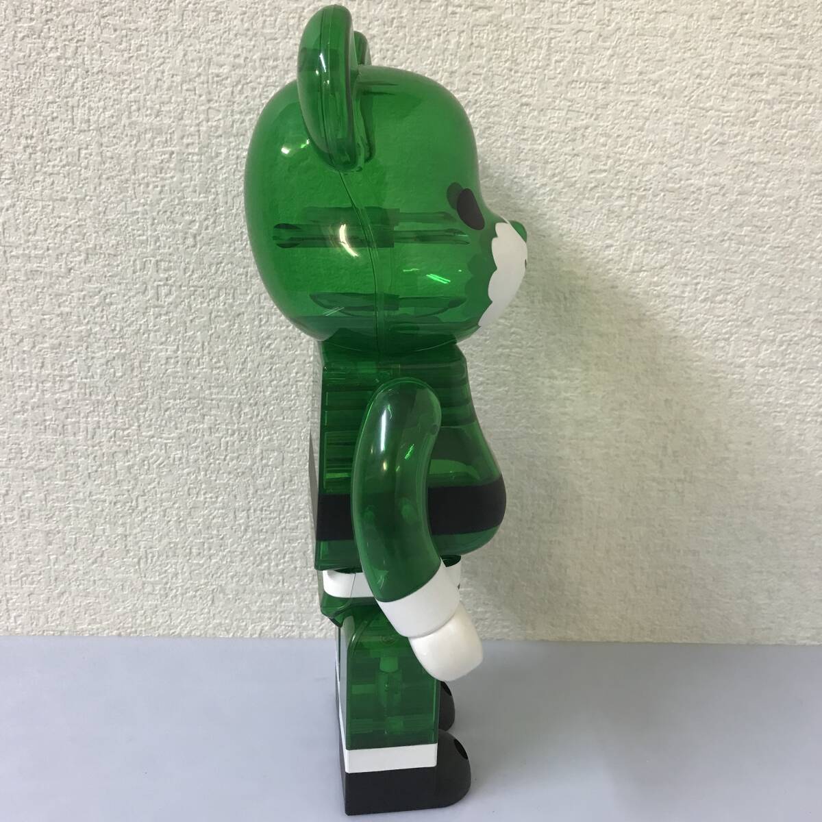 BE@RBRICK фигурка 400% GREEN SANTA 28cm высота зеленый солнечный ta корпус только Bearbrick 