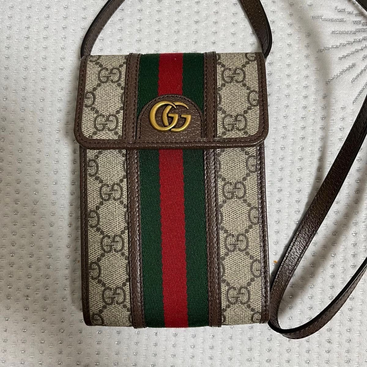 GUCCI ショルダーバッグ オフィディア GGスプリーム ミニバッグ GUCCI ショルダーバッグ オフィディア GGスプリーム ミニバッグ