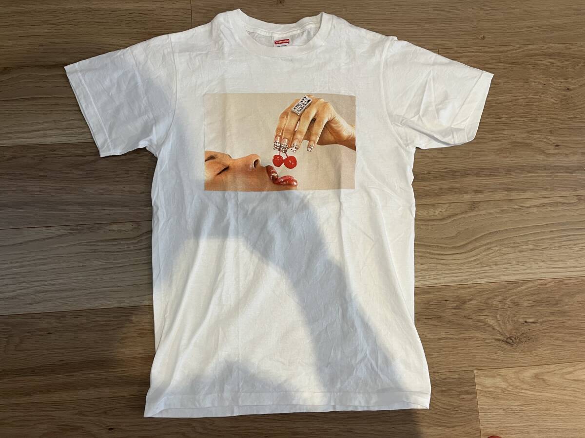 正規品 supreme シュプリーム Cherries Tee チェリー Tシャツ 20SS Sサイズの画像2