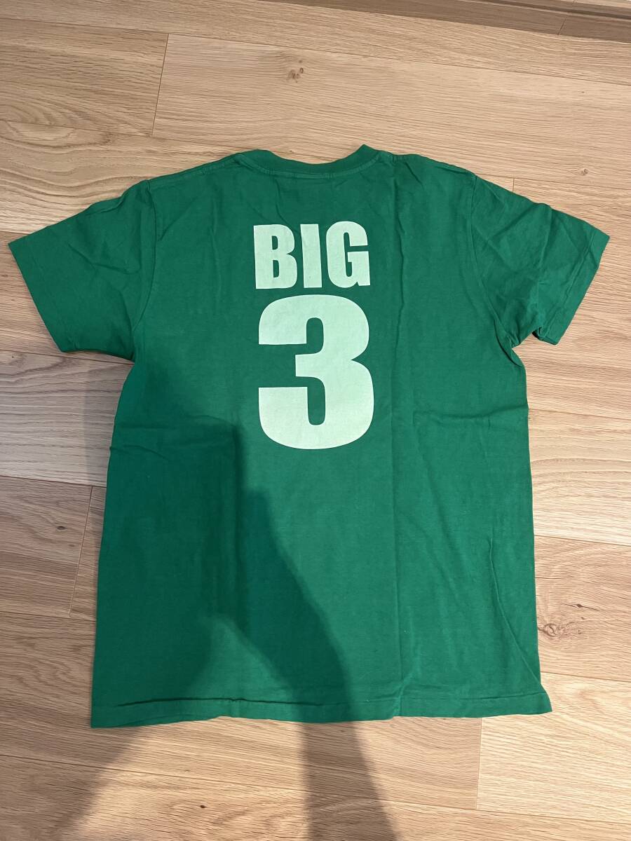 TMT ロゴTシャツ BIG3 サイズL グリーン キムタク・野口強_画像4