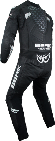 MFJ公認モデル 新規格対応 BERIK ベリック ハイグレード レーシングスーツ 329 BLACK 52サイズ XL相当 展示品 美品の画像4