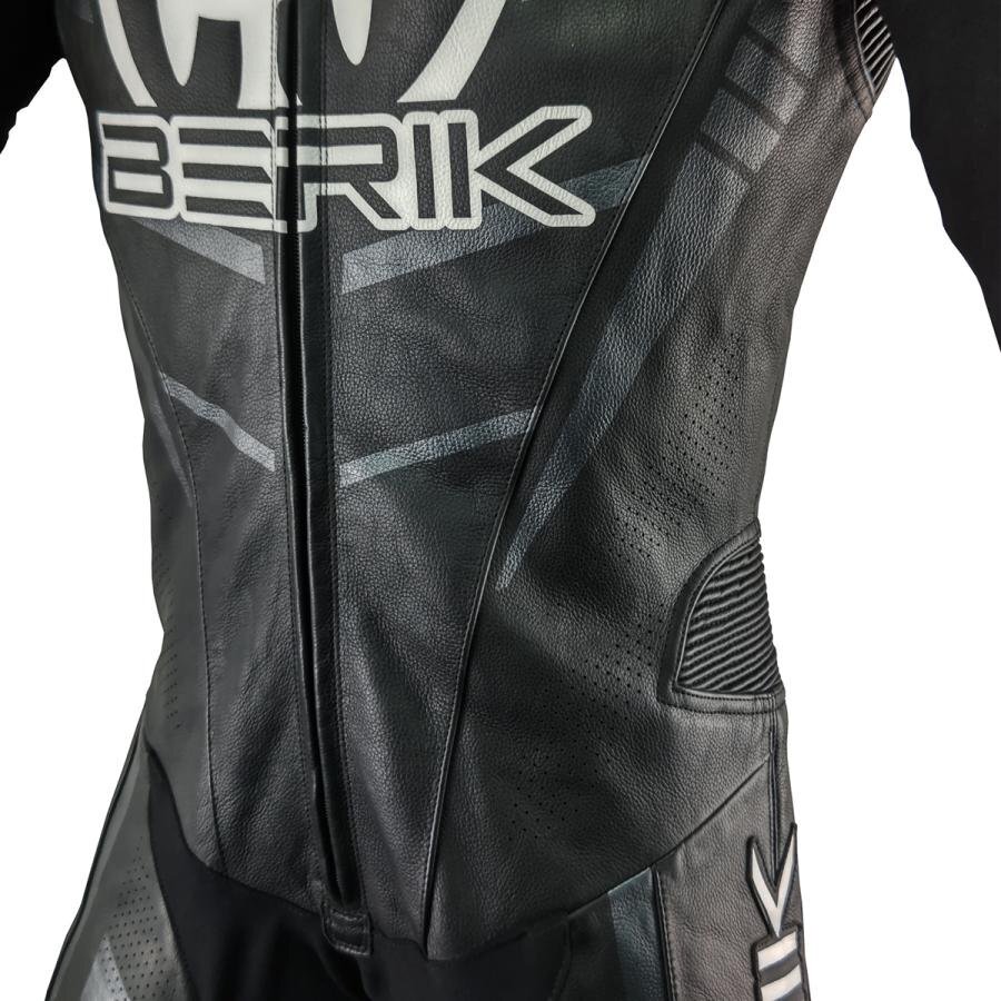  высокий класс комплектация MFJ легализация модель новый стандарт BERIK Berik костюм для гонок 334N BLACK 48 размер M соответствует образец 