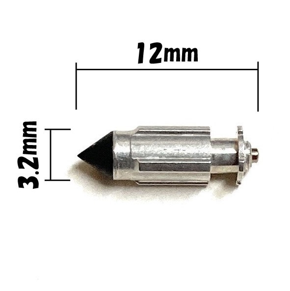 フロートバルブ ライブディオ AF34 スカッシュ AB11 CRM50 AC13 タクト AF09 NSR50 AC10 ジャイロキャノピー ホンダ 純正互換 キャブレター_画像2