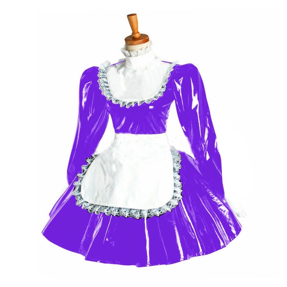 品質のいい メイド服 8カラーの中から選べる 長袖 女性 ミニドレス ゴシック その他