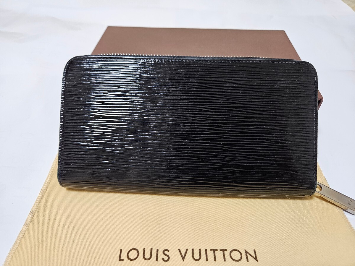 激安１円スタート 美品☆LOUIS VUITTON ルイ・ヴィトンエピ・エレクトリックジッピー・ウォレット M6007N の画像4