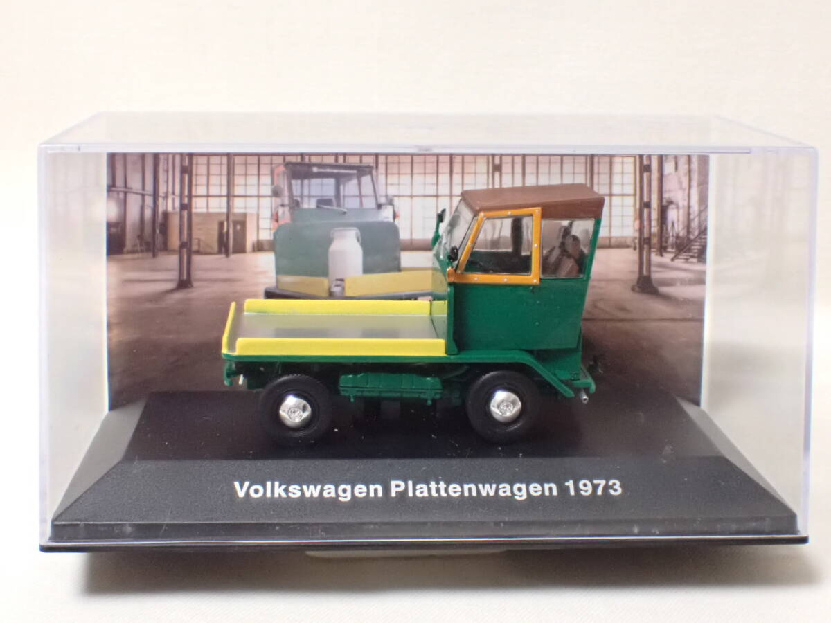  rare!1/43 VW pra  ton Volkswagen Volkswagen vorufsbruk factory structure inside exclusive use car Plattenwagen 1973