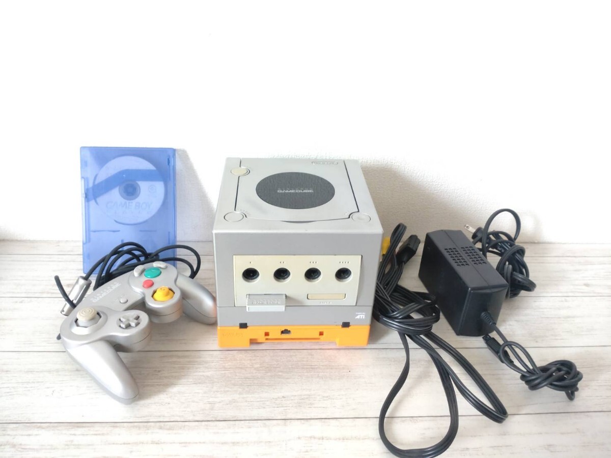  Game Cube & Game Boy player start up disk attached & controller & memory card 4 point summarize GC all operation verification settled 