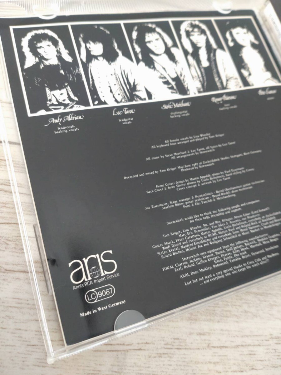 レア◆ドイツ盤CD STORMWITCH ストームウィッチ ／ THE BEAUTY AND THE BEAST ジャーマンメタル 輸入盤 の画像3
