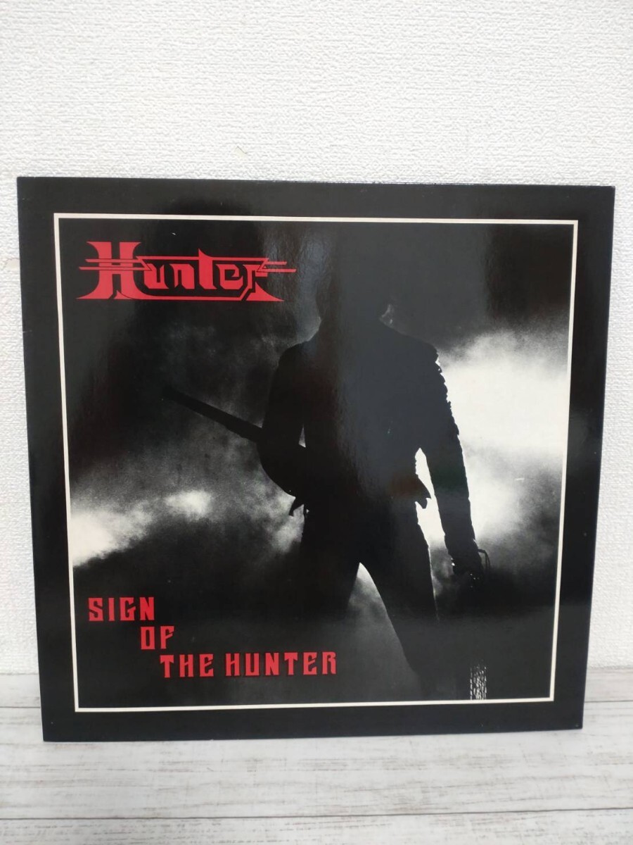 【ドイツ盤LPレコード】 HUNTER Sign Of The Hunter ドイツ 正統派HM　Germany_画像1