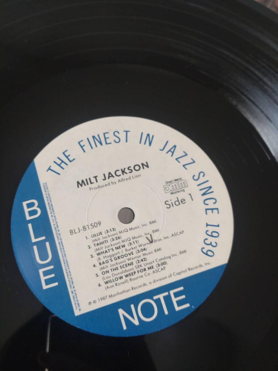 【シュリンク付LPレコード】Milt Jackson「Milt Jackson With John Lewis」LP（12インチ）/Blue Note(BLJ 81509)/ジャズ_画像5