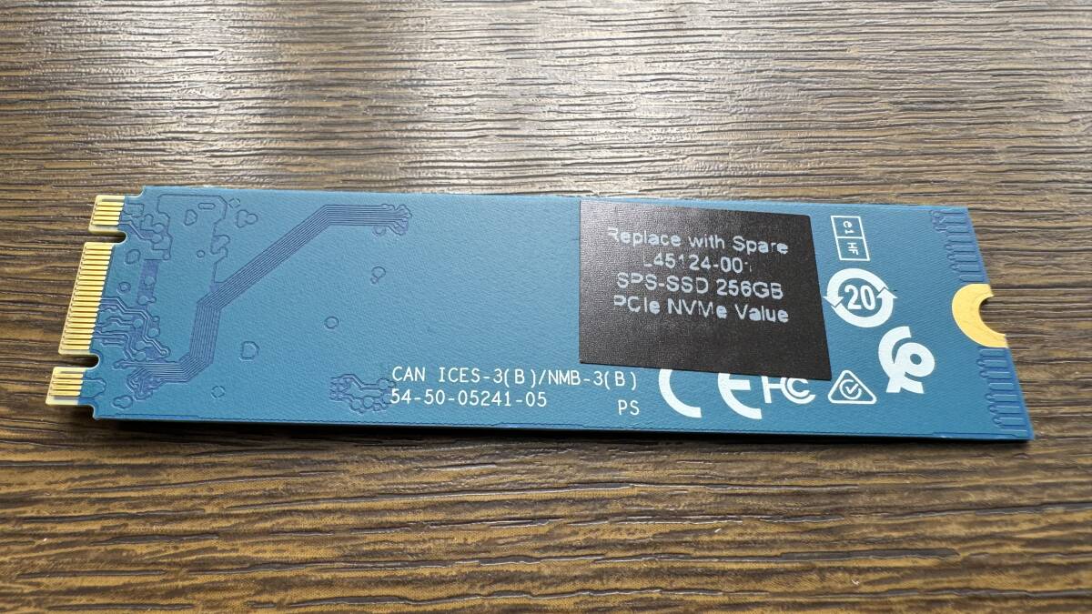 Western Digital SSD256GB PC SN520 NVMe ⑤の画像2