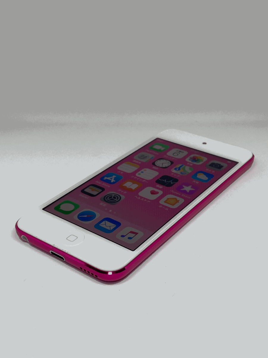 【新品バッテリー交換済み】 Apple iPod touch 第6世代 32GB ピンク 中古品 【完動品 1円スタート】_画像7