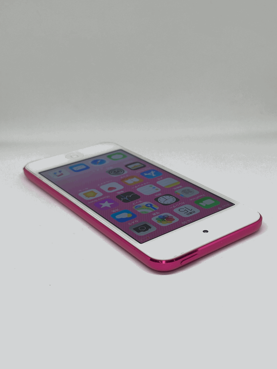 【新品バッテリー交換済み】 Apple iPod touch 第6世代 32GB ピンク 中古品 【完動品 1円スタート】の画像6