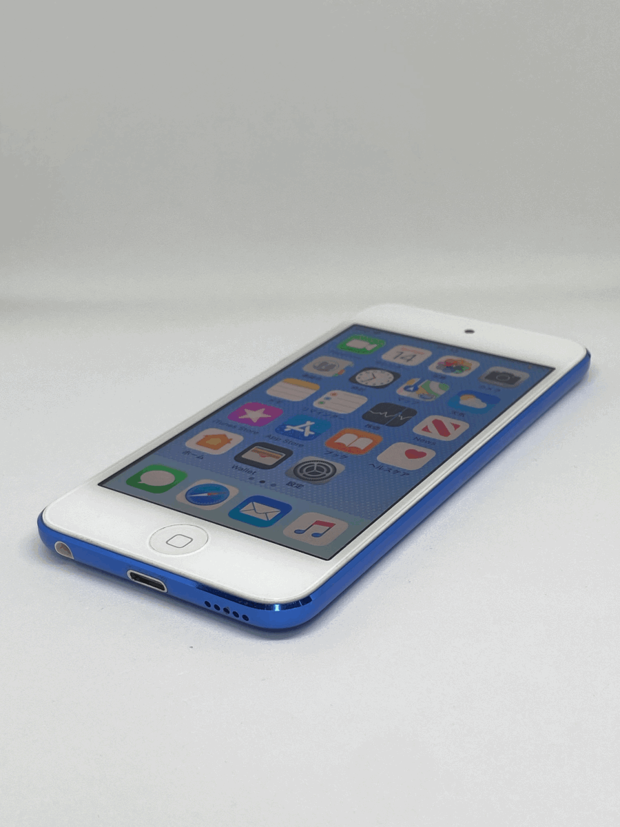 【新品バッテリー交換済み】 Apple iPod touch 第6世代 32GB ブルー 中古品 【完動品 1円スタート】の画像7