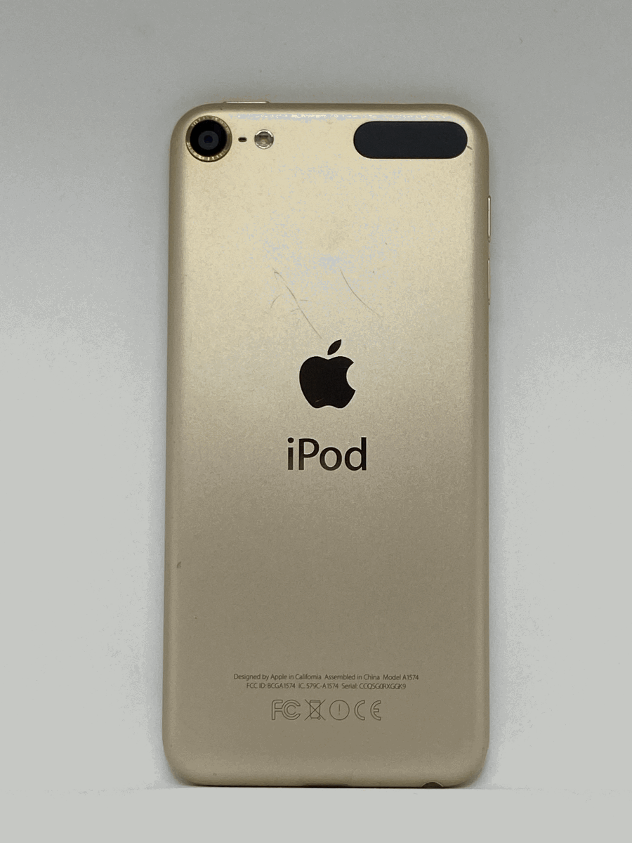 【新品バッテリー交換済み】 Apple iPod touch 第6世代 32GB ゴールド 中古品 【完動品 1円スタート】の画像2