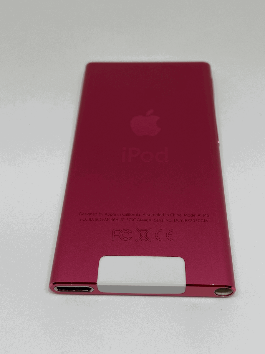 【新品バッテリー交換済み nanoシリーズ最終モデル】 Apple iPod nano 第7世代 16GB ピンク 中古品 【完動品 生産終了品 1円スタート】の画像7