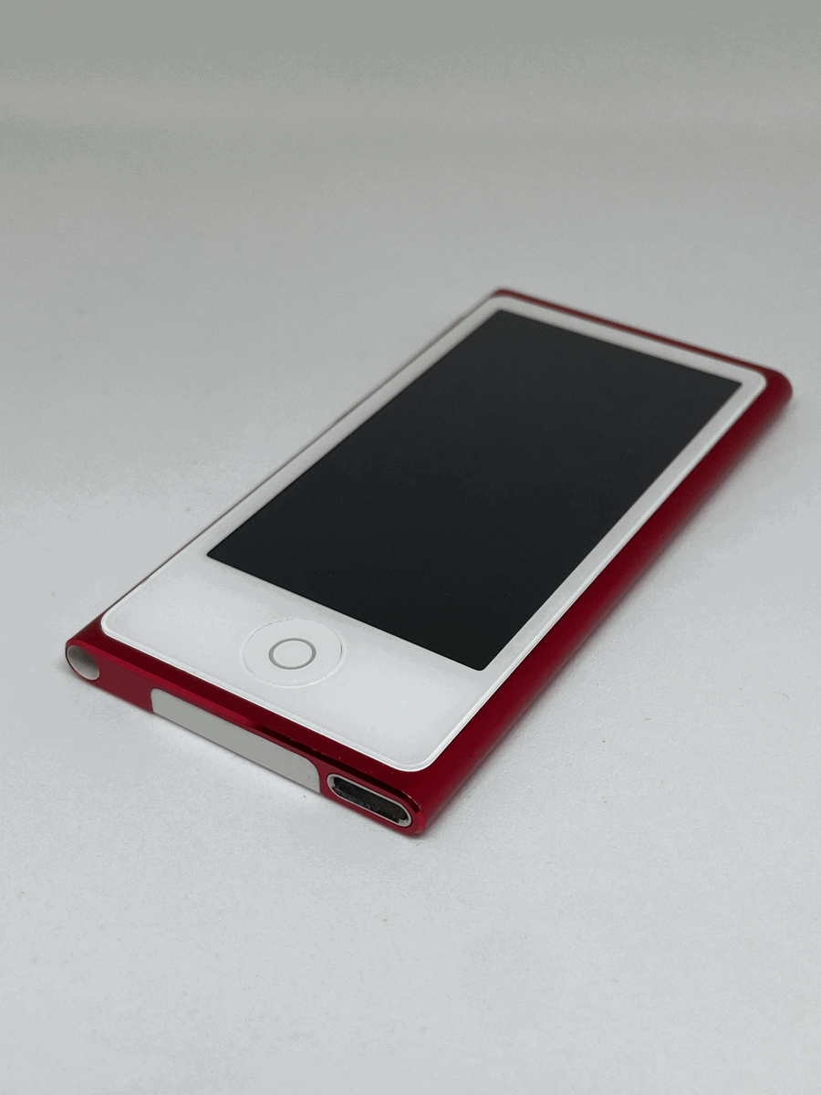 【新品バッテリー交換済み nanoシリーズ最終モデル】 Apple iPod nano 第7世代 16GB (PRODUCT) RED レッド 【生産終了品 1円スタート】の画像6