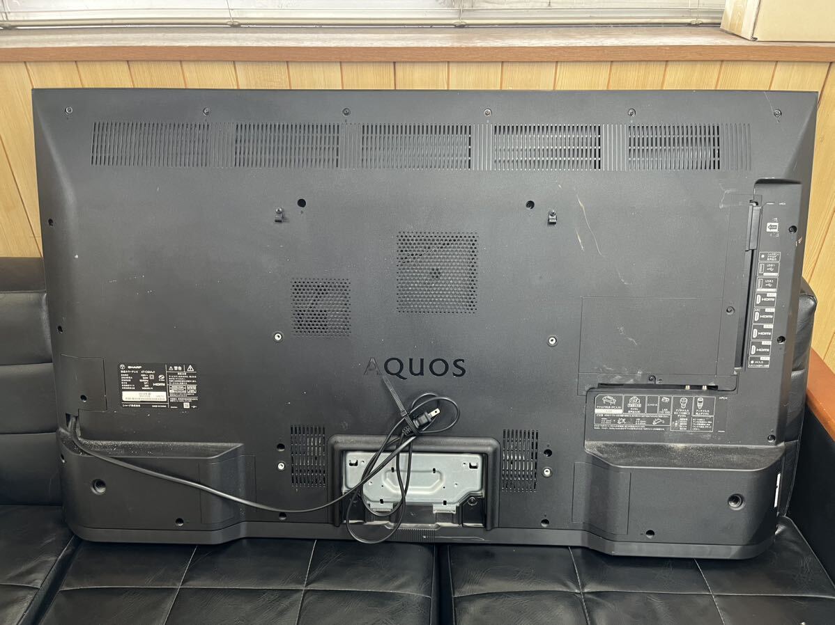 ジャンク品 SHARP シャープ 液晶カラーテレビ 4T-C50AJ1 2018年製 50インチ AQUOS アクオス スタンドなし 電化製品 K-0418-01 の画像3