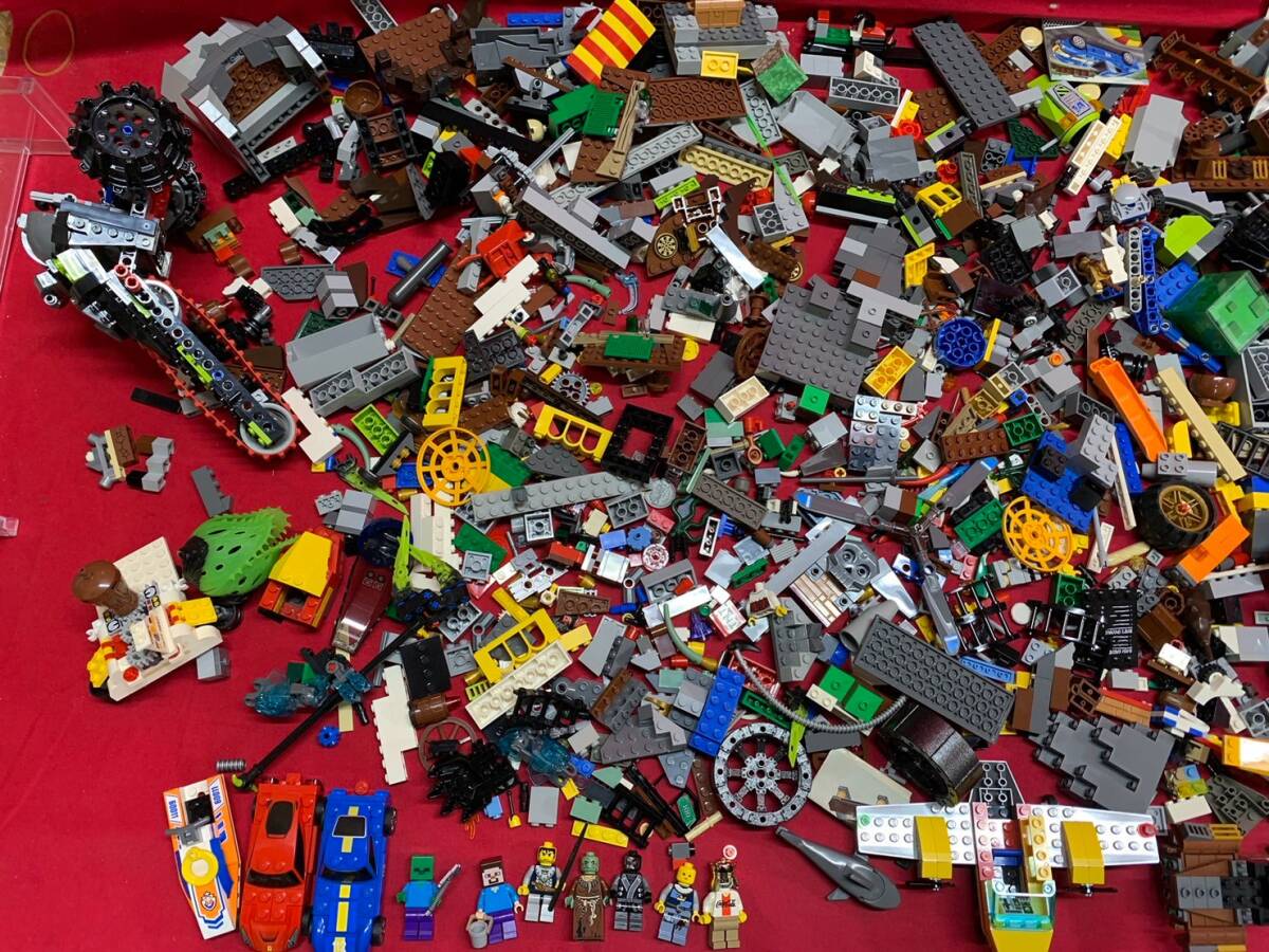 LEGO レゴ 約15kg 大量 まとめ売り 基盤 パーツ ミニフィグ ブロック 等 キャッスル 7097 フレンズ クラシック クリエイター M-0403-1の画像7