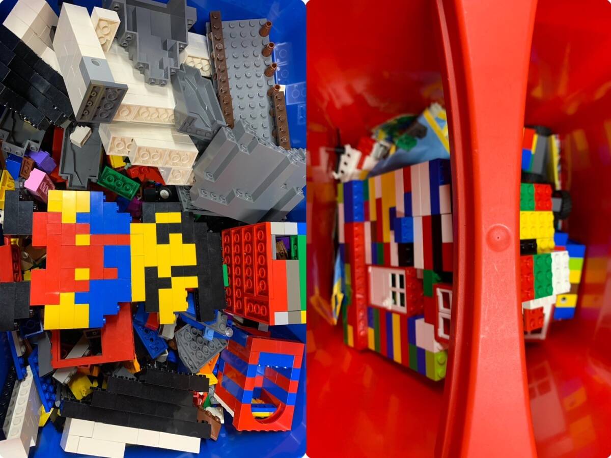LEGO レゴ 約15kg 大量 まとめ売り 基盤 パーツ ミニフィグ ブロック 等 キャッスル 7097 フレンズ クラシック クリエイター M-0403-1の画像3