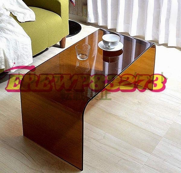 ローテーブル アクリル 透明 コーヒーテーブル センター テーブル 幅55cm_画像4