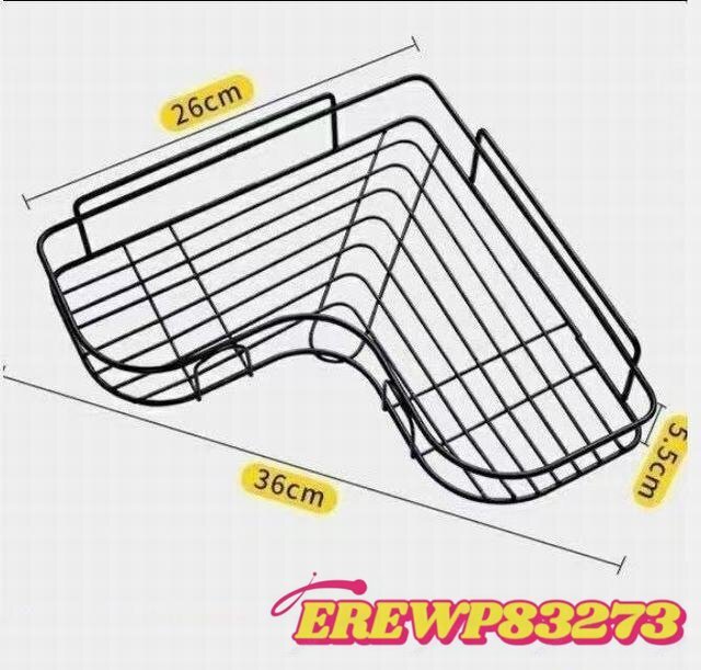 お風呂ラック 90度コーナー 台所収納　棚 シャンプーラック 2段_画像5