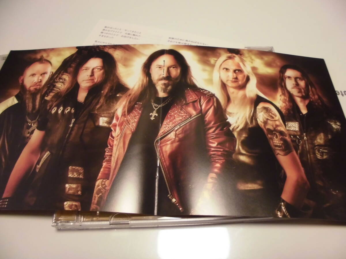 HAMMERFALL / Dominion スウェーデン産正統派ヘヴィメタル、美旋律メロパワ、通算１１作目、帯付国内盤！の画像3