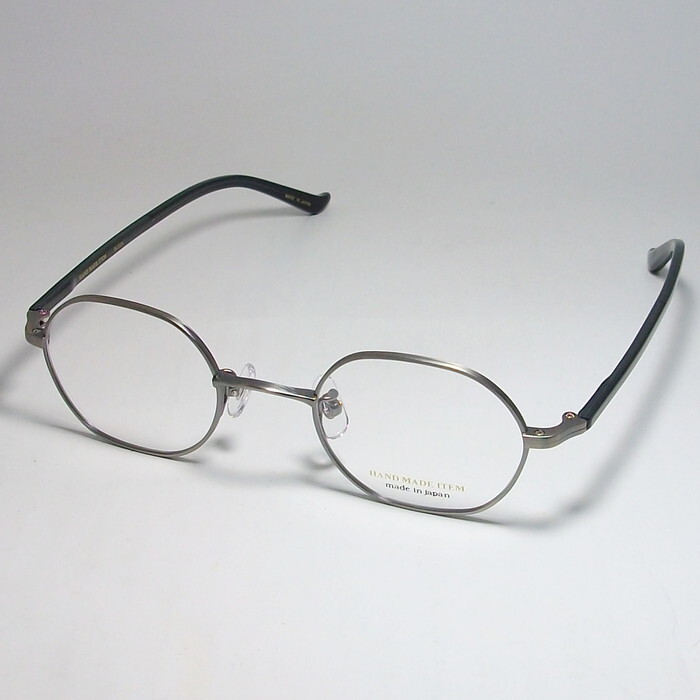 NOVA ノヴァ HAND MADE ITEM 国産 ラウンド　ボストン　クラシック 眼鏡 メガネ フレーム H3119-7-45 度付可 アンティークシルバー_画像3