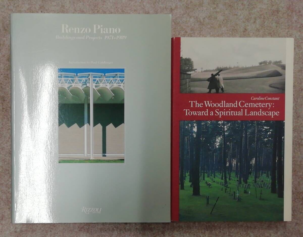 建築 作品集 写真集 英語版 13冊 まとめ MODERN ARCHITECTURE Renzo Piano The Woodland Cemetery 他 33-34の画像3