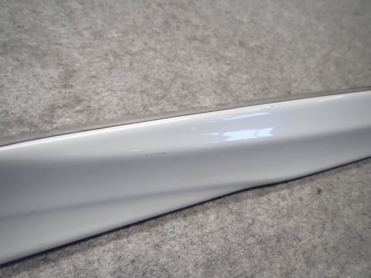  crack less Prius ZVW50 TRD side skirt right right side 070 white pearl MS344-47006 313290/D20-1