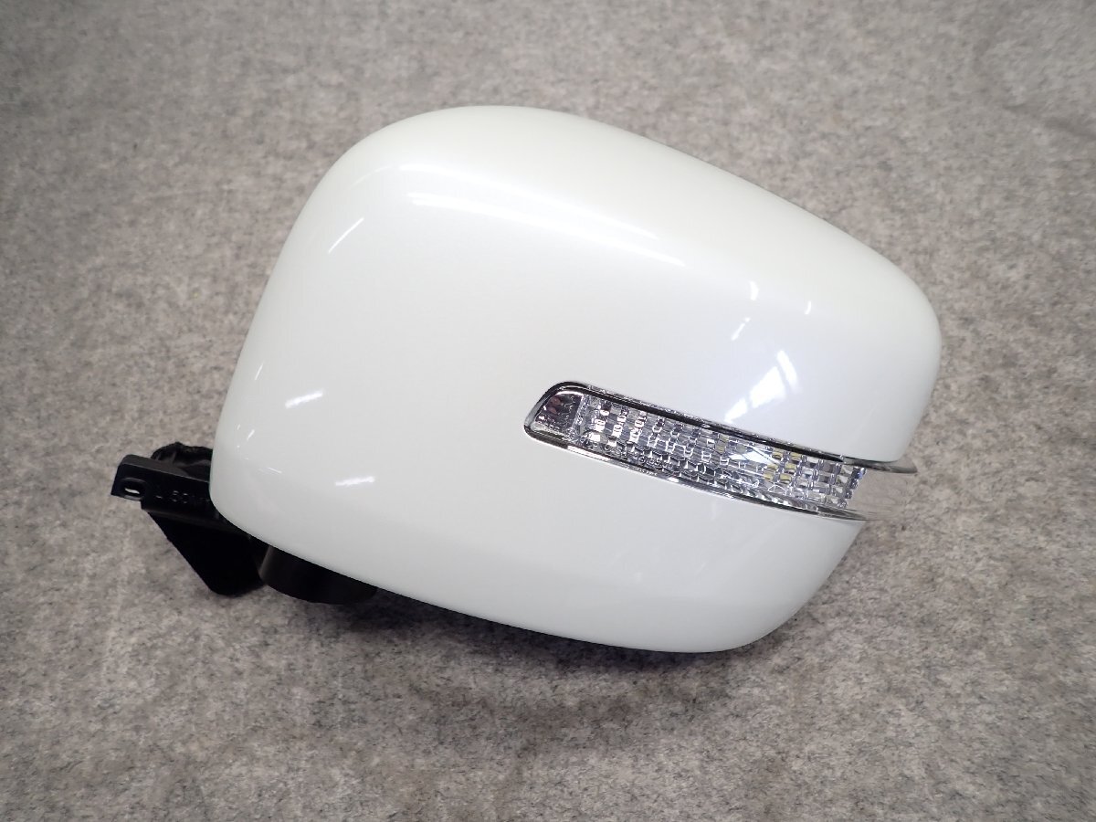 MR Wagon MF33S original side mirror door mirror left left side passenger's seat Z7T pearl white 8 pin heater attaching 84702-50M60 313241