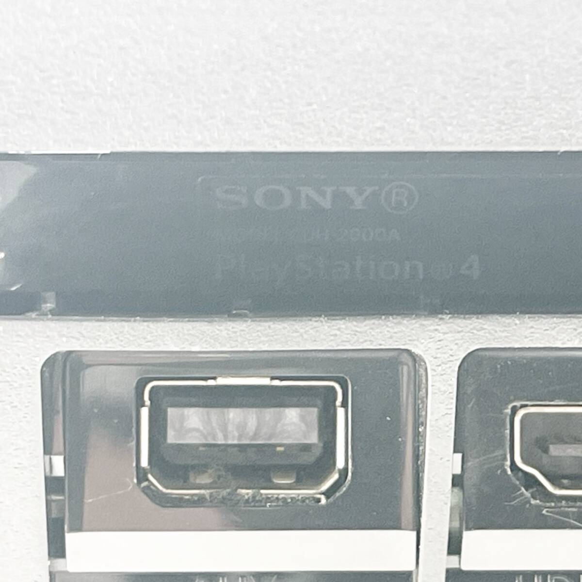 【 FW：10.01 】1円スタート 中古ゲーム機 Playstation4 500GB CUH-2000AB01 ジェット・ブラック プレステ PS4 プレイステーションの画像4