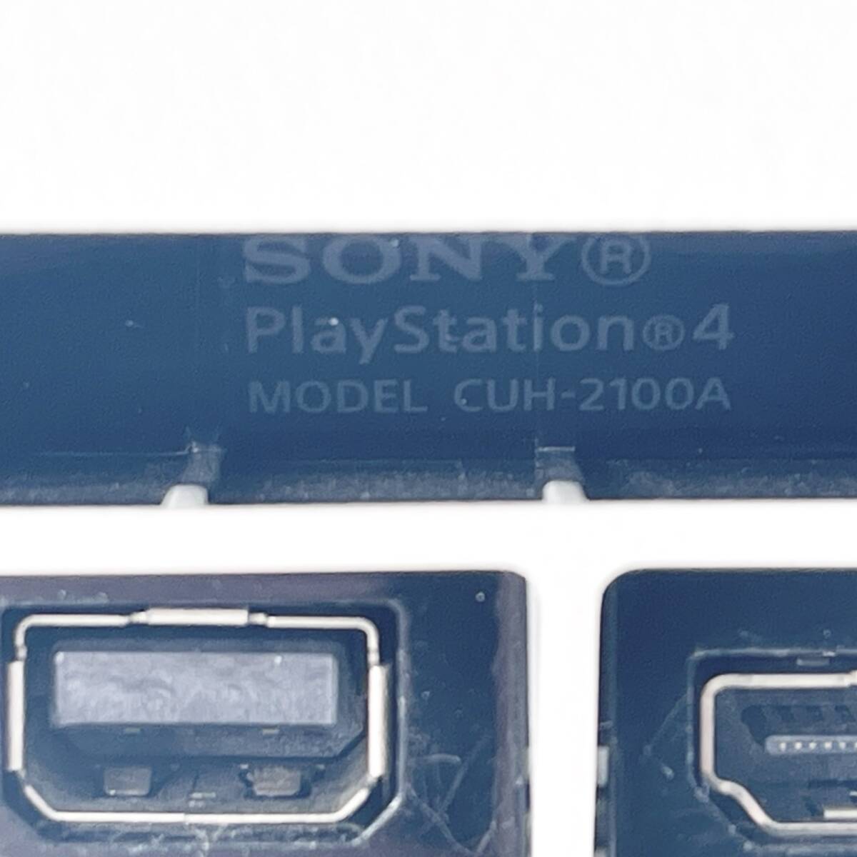 [ FW:11.02 ]1 jpy start used game machine Playstation4 500GB CUH-2100AB02 gray car -* white PlayStation PS4 PlayStation 