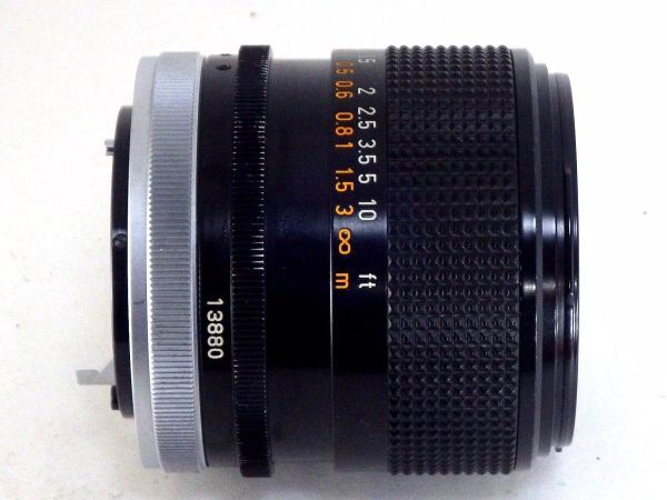 送料無料!! Canon New FD 28mm f2 MF Lens レア 美品 動作OK キャノン 広角 単焦点 レンズ カメラ マニュアル 一眼レフ Camera Wide Angle_画像3